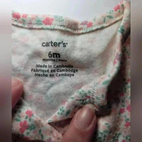 Carter's dress with jacket 6 months 100% cotton - Picture 3 of 8